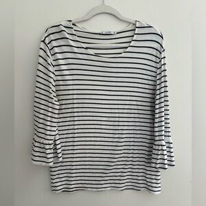 Pull & Bear Striped Nautical Shirt